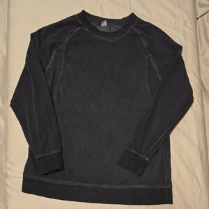 Old Navy Maternity Nursing Charcoal Crewneck Sweatshirt